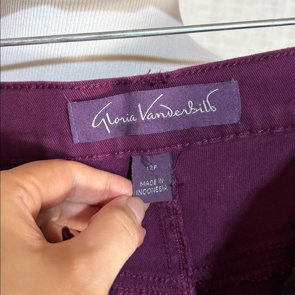 NWOT Gloria Vanderbilt “Amanda” cotton stretch straight leg pants - Picture 7 of 9